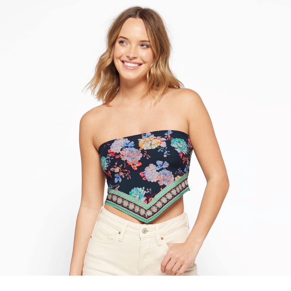 O’Neill Skyler Handkerchief Tube Top NWOT ☀️ 🌸